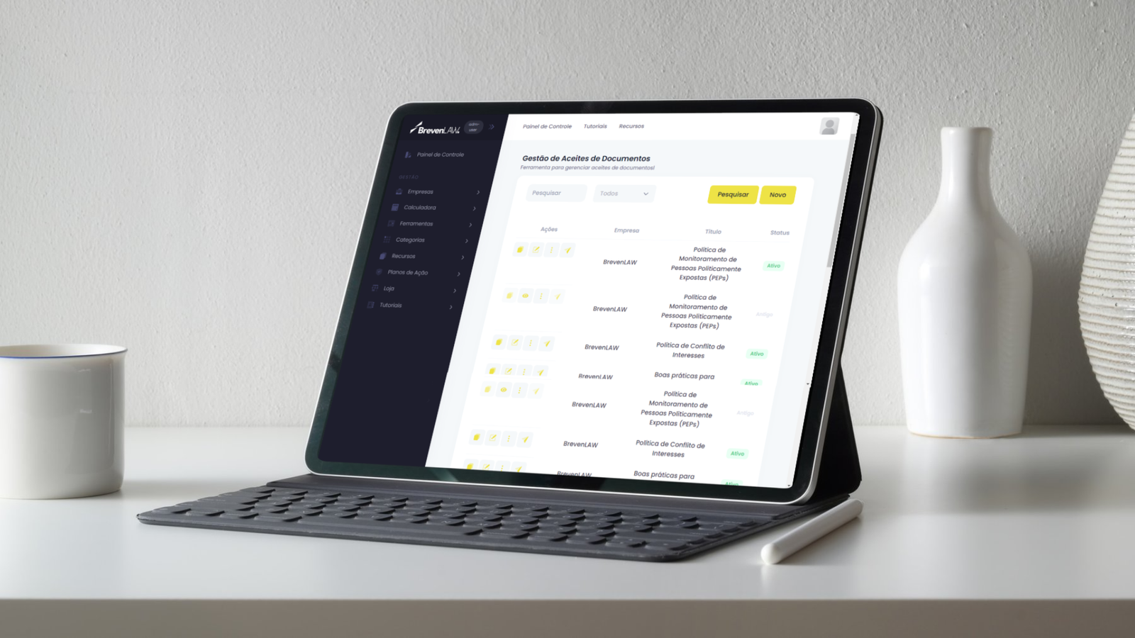 Sistema de Compliance BrevenLAW